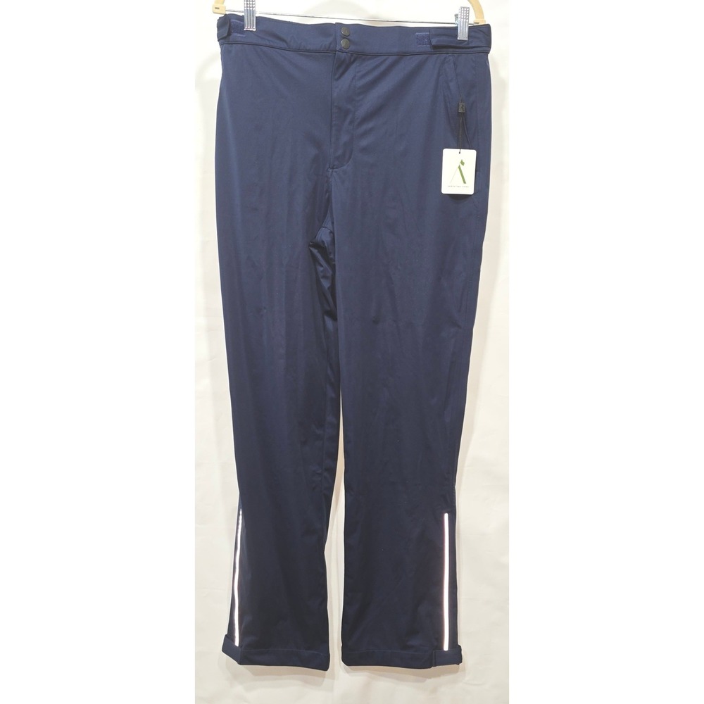 Above the Links Elite Performance Golf Pants Navy Blue Waterproof Mens Sz Medium